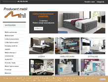 Tablet Screenshot of mhl-meble.pl